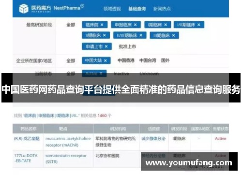 中国医药网药品查询平台提供全面精准的药品信息查询服务